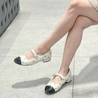 Damen Ballerinas mit dekorativem Herzdesign und patentierter Schuhspitze R&B