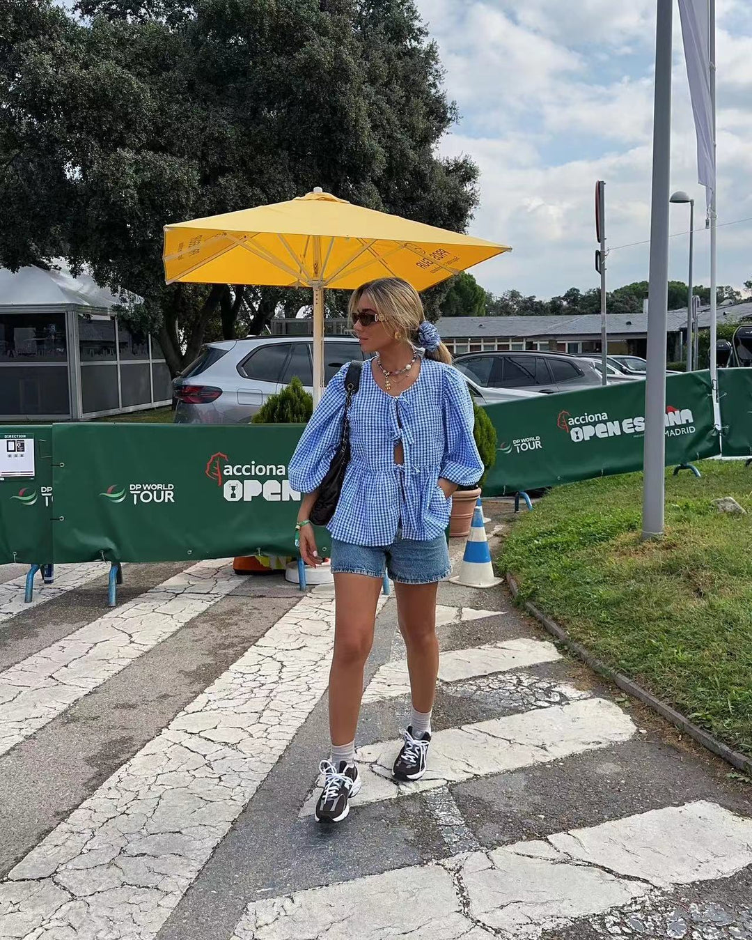 Damen Bluse mit Rüschen und Bindebändern R&B