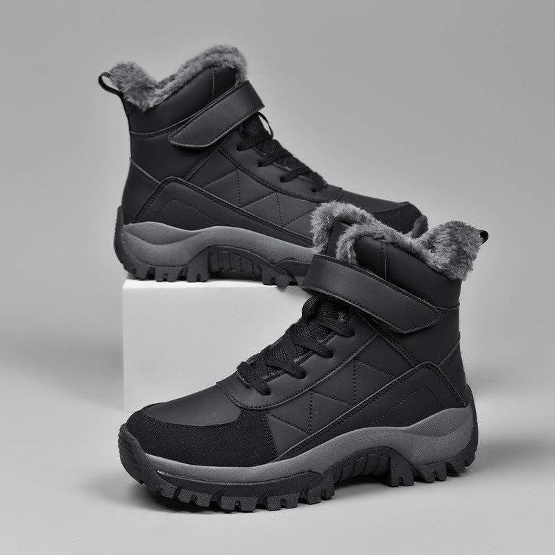 Damen Winterboots mit warmem Kunstfellfutter und rutschfester Sohle R&B