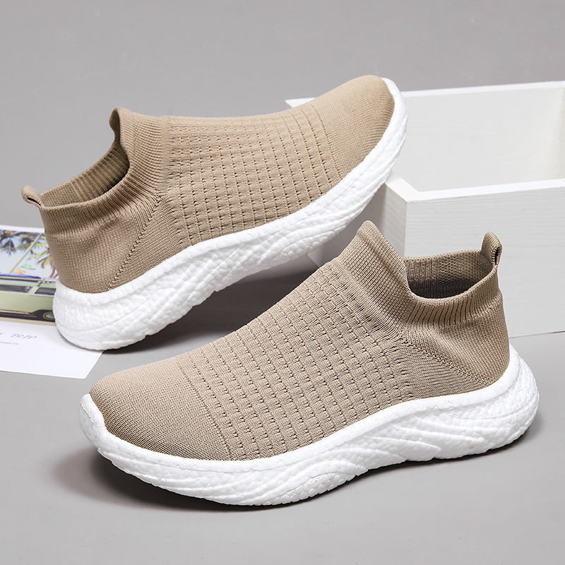 Damen atmungsaktive Slip-On Sneakers R&B