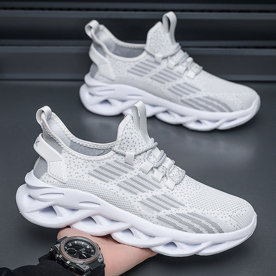 Damen sportliche und atmungsaktive Laufschuhe mit innovativem Dämpfungssystem R&B
