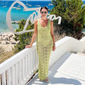 Damen gehäkeltes Strandkleid R&B