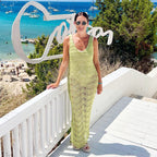 Damen gehäkeltes Strandkleid R&B