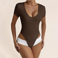 Damen Body mit tiefem Ausschnitt und seitlichen Einschnitten R&B
