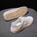 Damen Sneakers im lässigen Retro-Stil mit atmungsaktiven Mesh-Einsätzen und dämpfender Sohle R&B