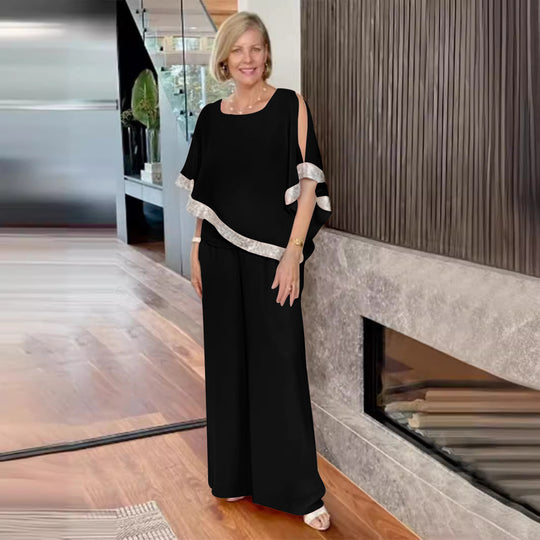 Damen Elegant geschnittenes Zweiteiliges Ensemble R&B