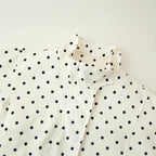 Damen cropped Steppjacke mit modernem Polka-Dots-Design R&B
