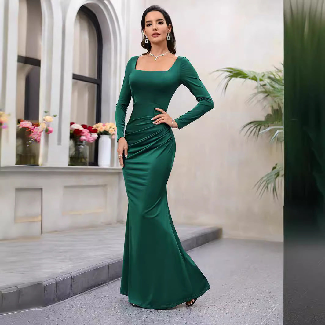 Damen Elegantes Oberteil mit langem Arm und figurformendem Schnitt R&B