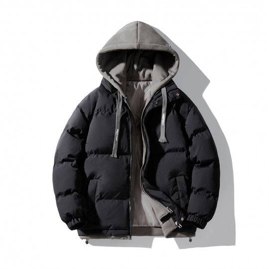 Damen modische Steppjacke mit Kapuze und wendbarem Design R&B