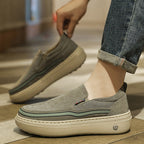 Damen Bequeme Slip-On Schuhe mit elastischen Einsätzen R&B