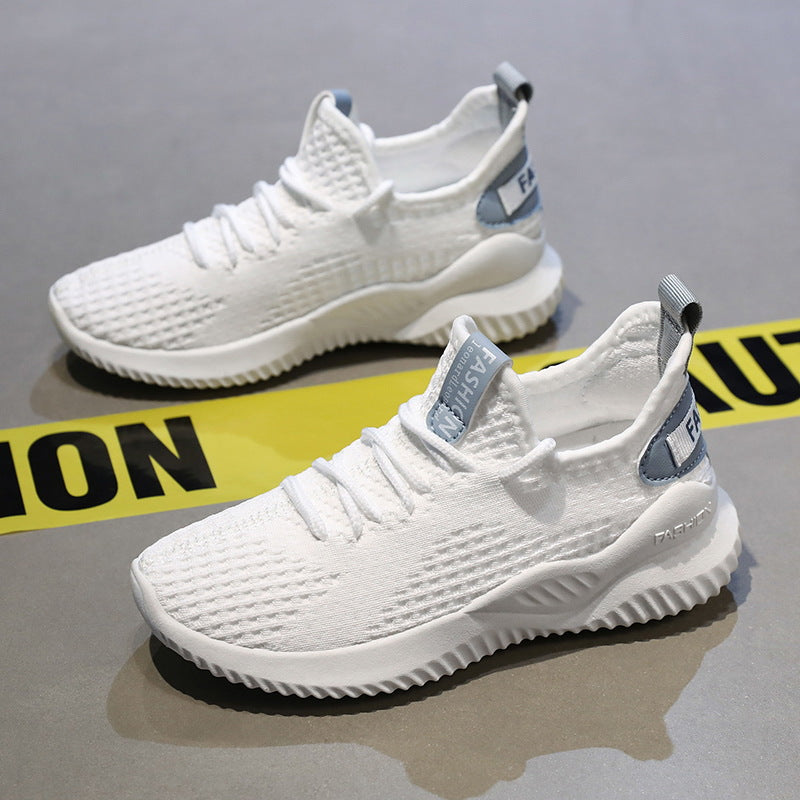Damen Atmungsaktive Sport-Sneaker mit flexiblem Obermaterial und pflegeleichter Sohle R&B