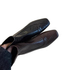 Damen elegante Chelsea Boots mit spitzem Fußteil R&B