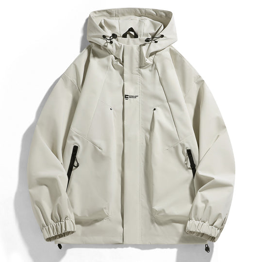Damen technische Funktionsjacke mit verstellbarem Kapuzensystem R&B