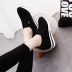 Damen Sportliche Wedge Sneakers R&B