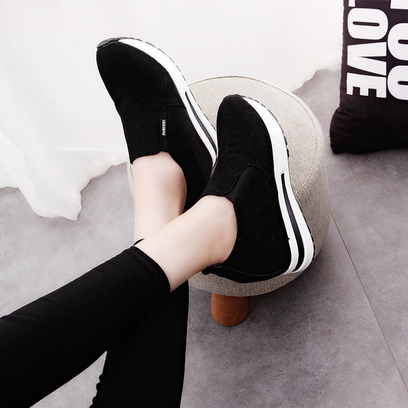 Damen Sportliche Wedge Sneakers R&B