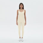 Damen figurbetontes Jumpsuit mit Spaghettiträgern R&B