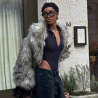 Damen Translucenter Body mit Reißverschluss und figurbetonendem Design R&B