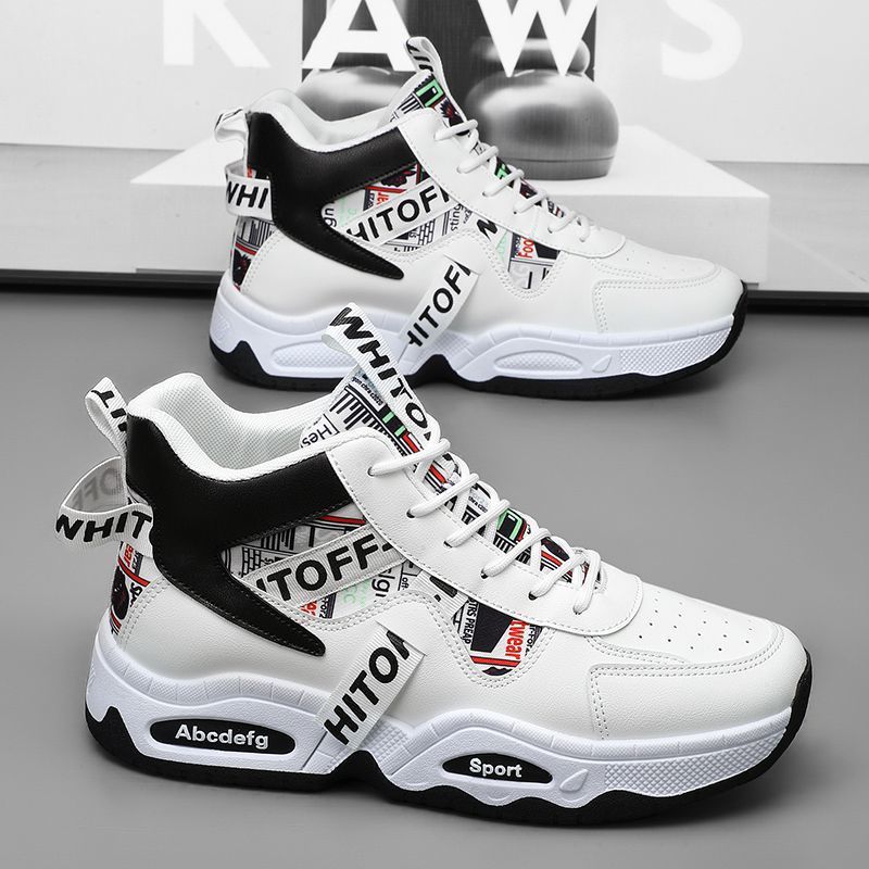 Damen Sportliche High-Top Sneakers mit flexibler Sohle und modischem Design R&B