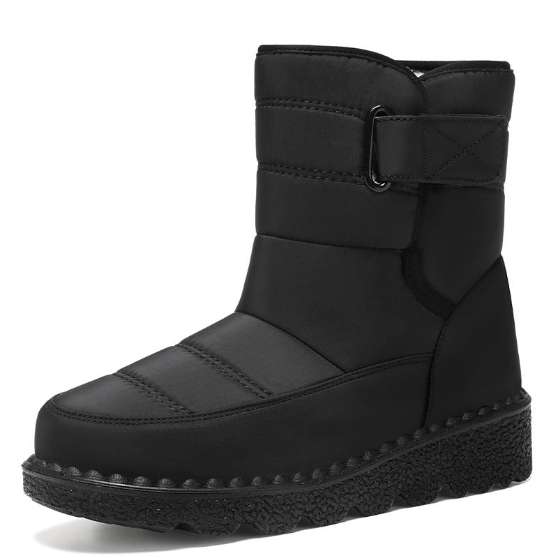 Damen Isolierte Winterstiefel mit praktischem Klettverschluss R&B