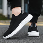 Damen Bequeme Slip-On Laufschuhe mit elastischem Obermaterial R&B