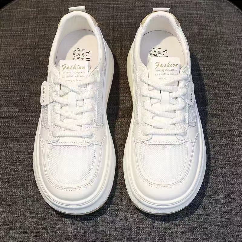 Damen Chunky Sneakers mit atmungsaktiver Mesh-Oberfläche und dämpfender Sohle R&B