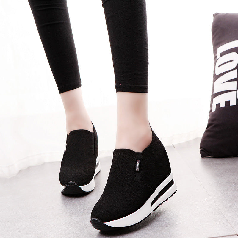 Damen Sportliche Wedge Sneakers R&B