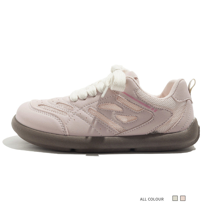 Damen Sportliche Lifestyle-Sneaker mit atmungsaktiver Mesh-Oberfläche und gepolsterter Sohle