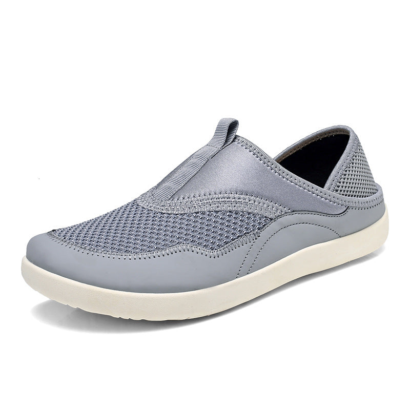 Damen Leichte und luftige Slip-On Freizeitschuhe mit atmungsaktiver Oberfläche R&B