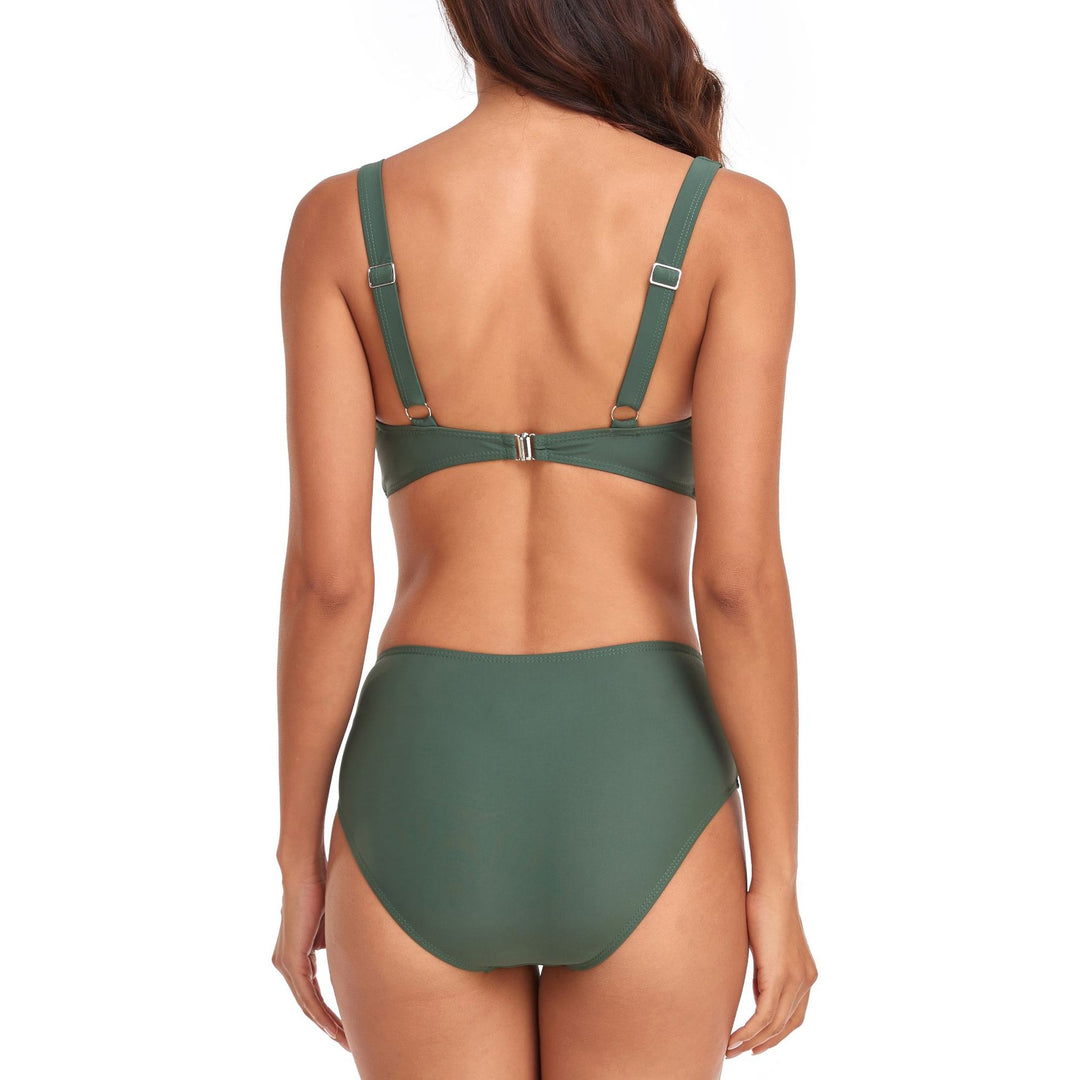 Damen Hochschnitt Bikini-Set R&B