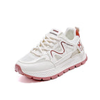 Damen Sportliche Lauf-Sneakers mit atmungsaktiver Mesh-Oberfläche und stabiler Sohle R&B