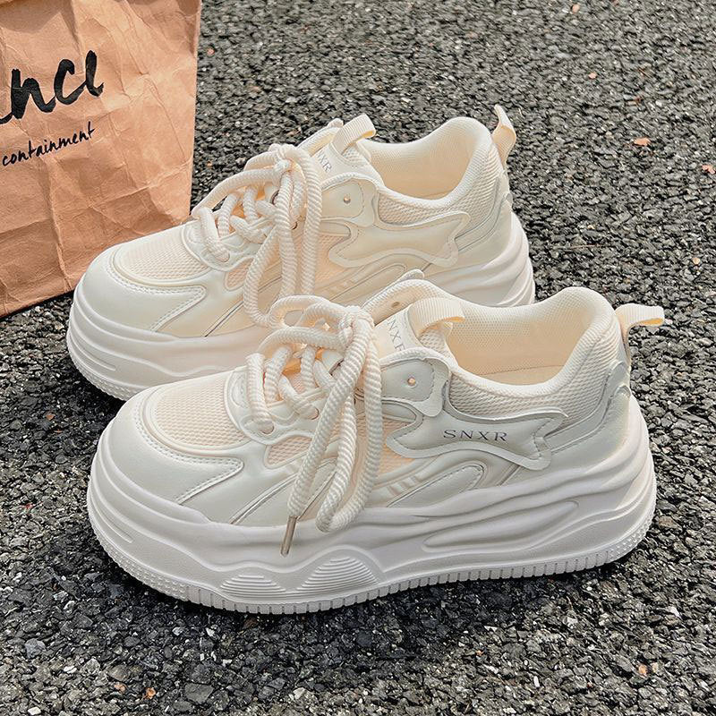 Damen Sportliche Chunky Sneakers mit atmungsaktiver Obermaterialstruktur R&B