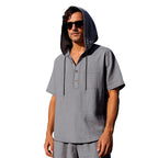 Herren lässiges Kapuzenshirt R&B