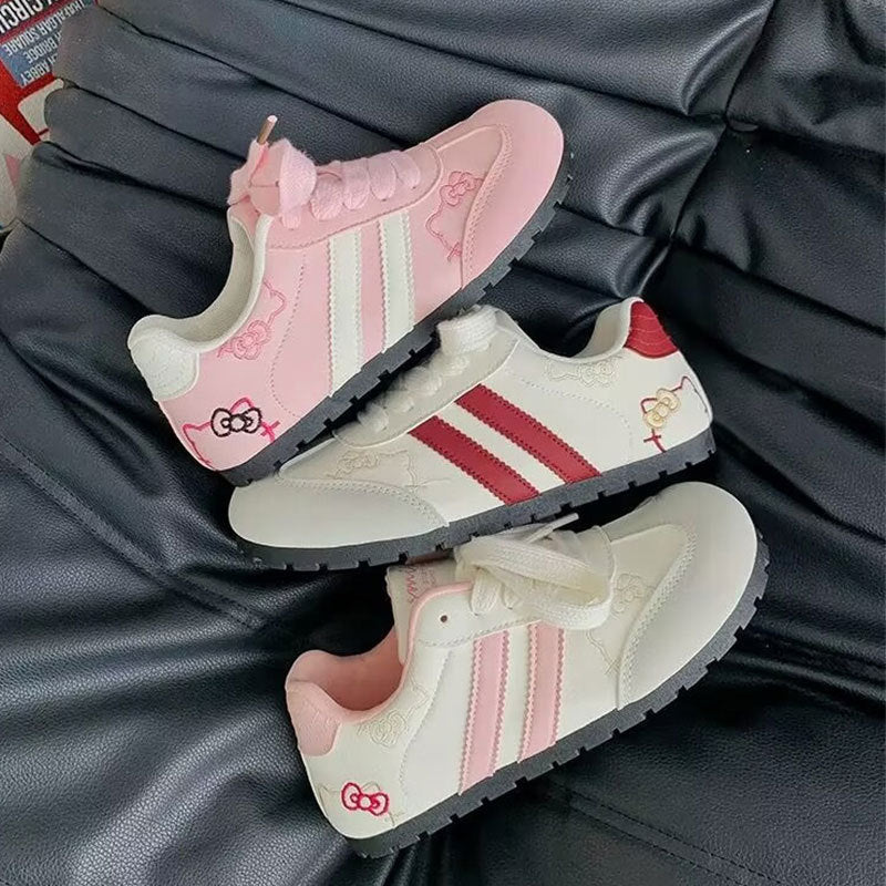 Damen Sneakers mit verspieltem Hello Kitty Motiv und komfortabler Polsterung