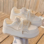 Damen Sportliche Sneakers mit dämpfender Sohle und atmungsaktiver Mesh-Oberfläche R&B