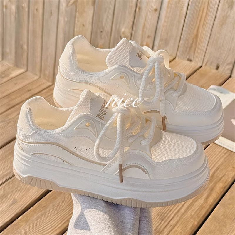 Damen Sportliche Sneakers mit dämpfender Sohle und atmungsaktiver Mesh-Oberfläche R&B