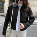 Damen Modische jacke im eleganten Cropped-Schnitt mit praktischen Taschen R&B