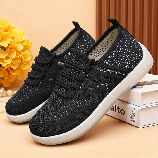 Damen Sportliche Strickschuhe mit atmungsaktiver Mesh-Oberfläche R&B