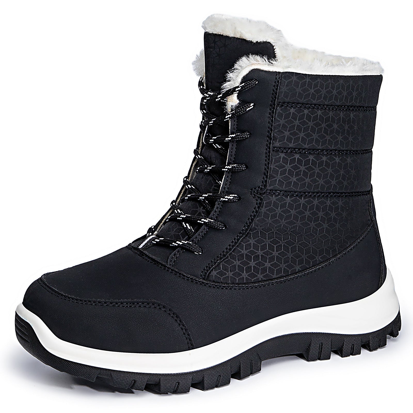 Damen Winterstiefel mit kuscheligem Innenfutter und rutschfester Sohle R&B