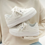 Damen Modische Sneakers mit atmungsaktivem Obermaterial