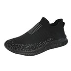 Damen Atmungsaktive Slip-On Sportschuhe mit elastischem Strickmaterial R&B