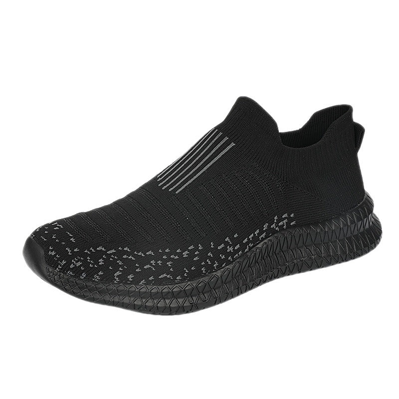 Damen Atmungsaktive Slip-On Sportschuhe mit elastischem Strickmaterial R&B