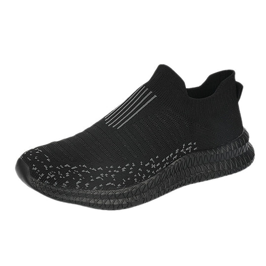 Damen Atmungsaktive Slip-On Sportschuhe mit elastischem Strickmaterial R&B