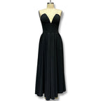 Damen Elegantes und figurbetontes Abendkleid mit tiefem Ausschnitt R&B