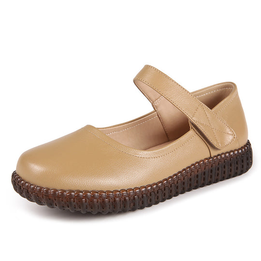 Damen Mary Jane Slipper mit verstellbarem Riemen und antirutschsohle R&B