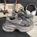 Damen Modische Chunky Sneakers mit dämpfender Sohle und atmungsaktivem Obermaterial R&B