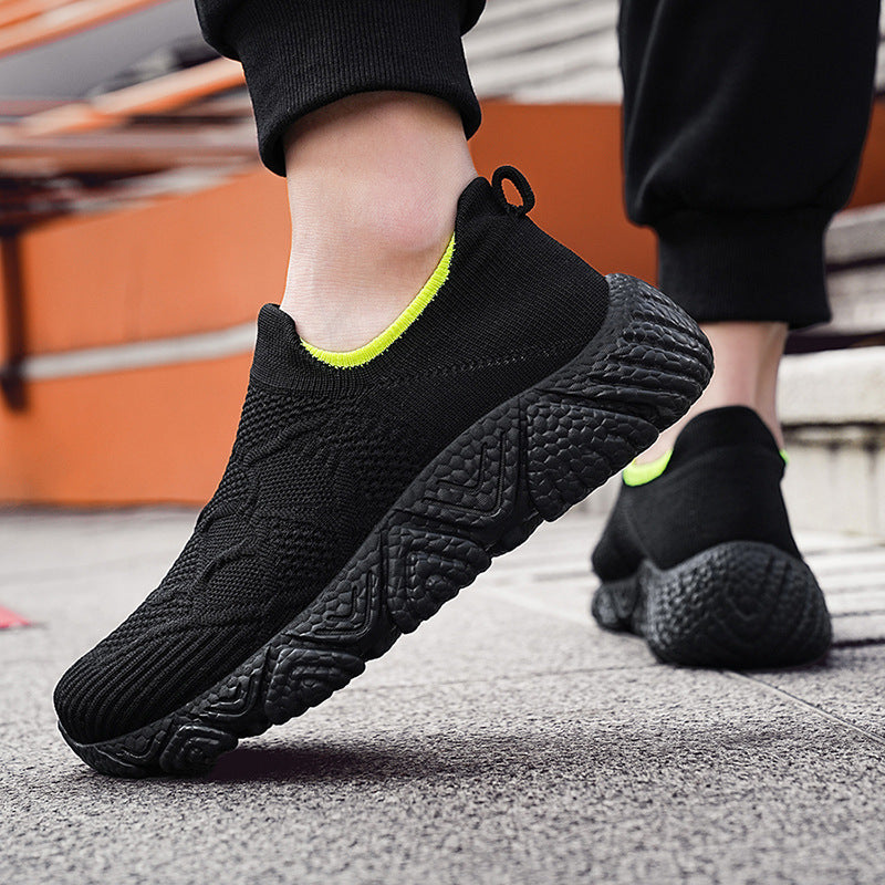 Damen Atmungsaktive Slip-On Sneakers mit flexiblem Sohlenprofil R&B