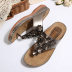 Damen Blumige Wellness-Sandalen R&B