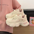 Damen Modische Chunky Sneakers mit dämpfendem Komfort und atmungsaktivem Obermaterial R&B