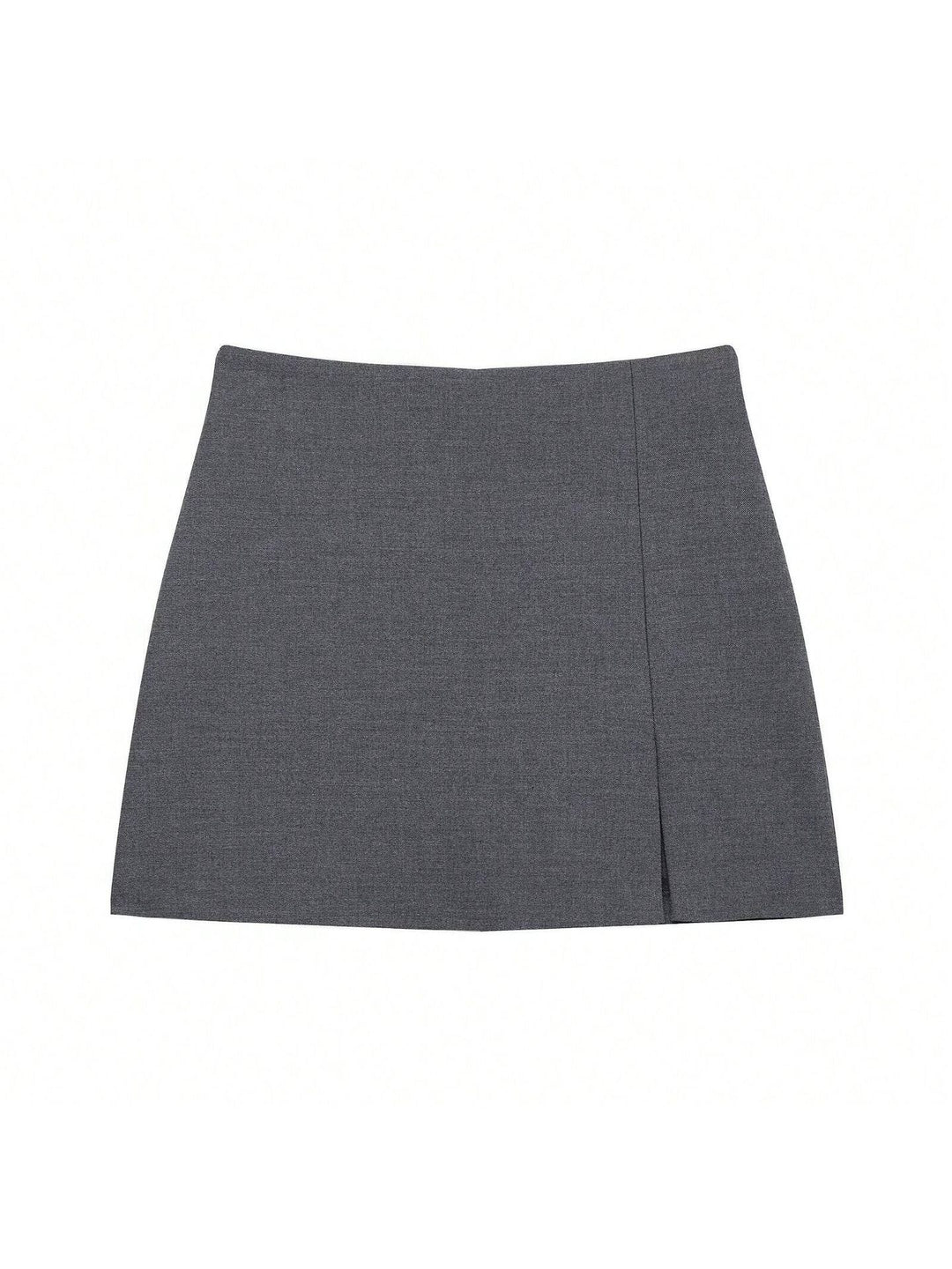 Damen modischer Minirock mit eleganter Knopfleiste R&B