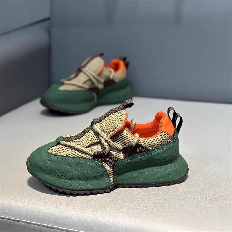 Damen Sportliche Mesh-Sneaker mit komfortablem Innensohle und rutschfester Sohle R&B